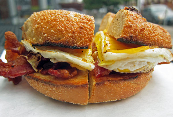 Enjoy a delicious meal from Tribeca Bagels today.